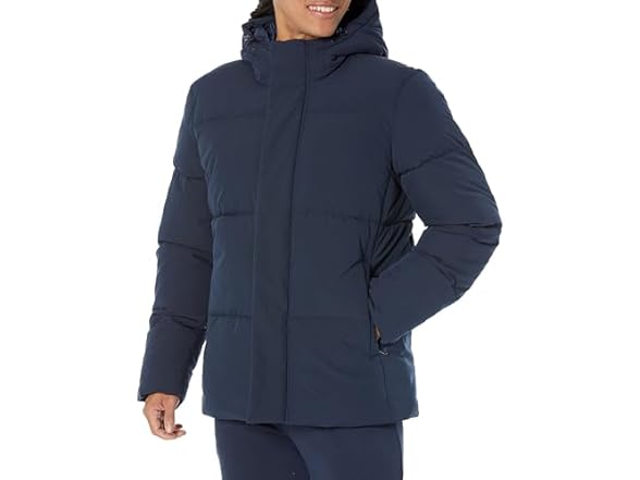 Amazon Men's Puffer Coat - Mid Length