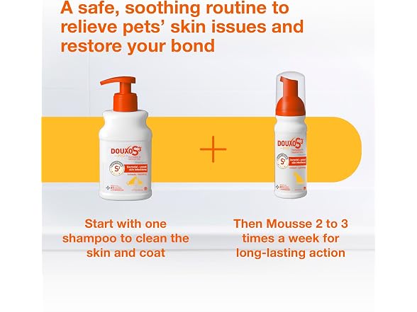 Douxo S3 PYO Pads, 3% Chlorhexidine Wipes fo
