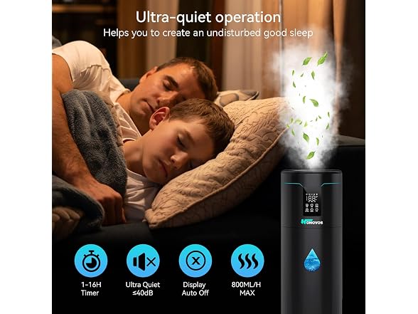Honovos 17L/4.5Gal Large Room Humidifier