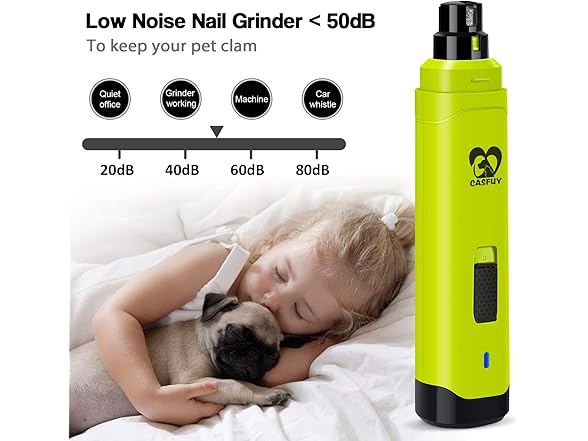Casfuy B09XHQ19RM dog nail grinder
