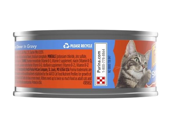 Friskies Shredded Chicken and Salmon in Gravy, 5.5