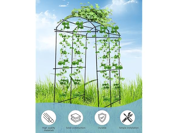 Garden Arch Trellis Outdoor Arched Trellis