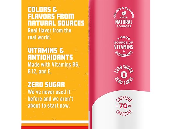 12PK Sparkling Ice Caffeine Strawberry Citrus