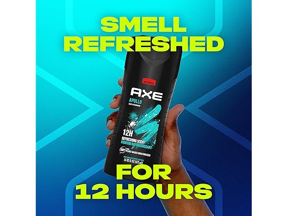 AXE Apollo Body Wash w/ Prebiotics, 16oz