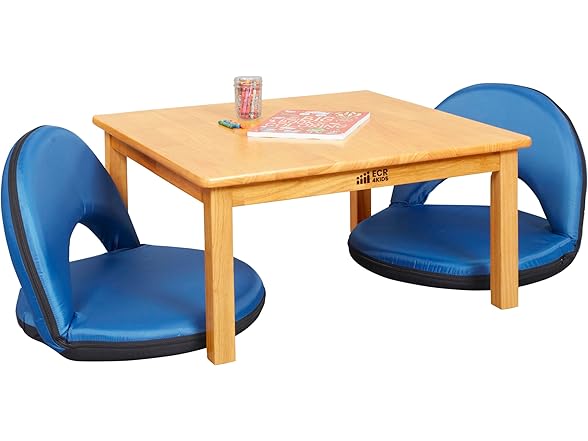 ECR4Kids 30" x 30" Square Hardwood Table