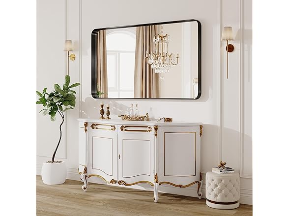 55"x30" Rectangle Batroom Mirror