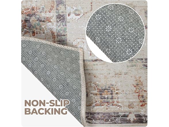 Superior 10'x14' Distressed Medallion Border Rug