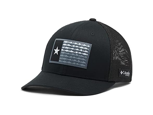 Columbia PFG Flag Mesh Cap-High Crown S/M