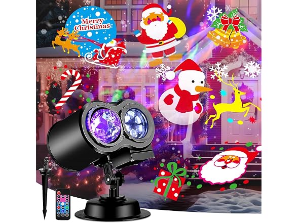FLITI Seasonal Projector 4 Patterns a Time