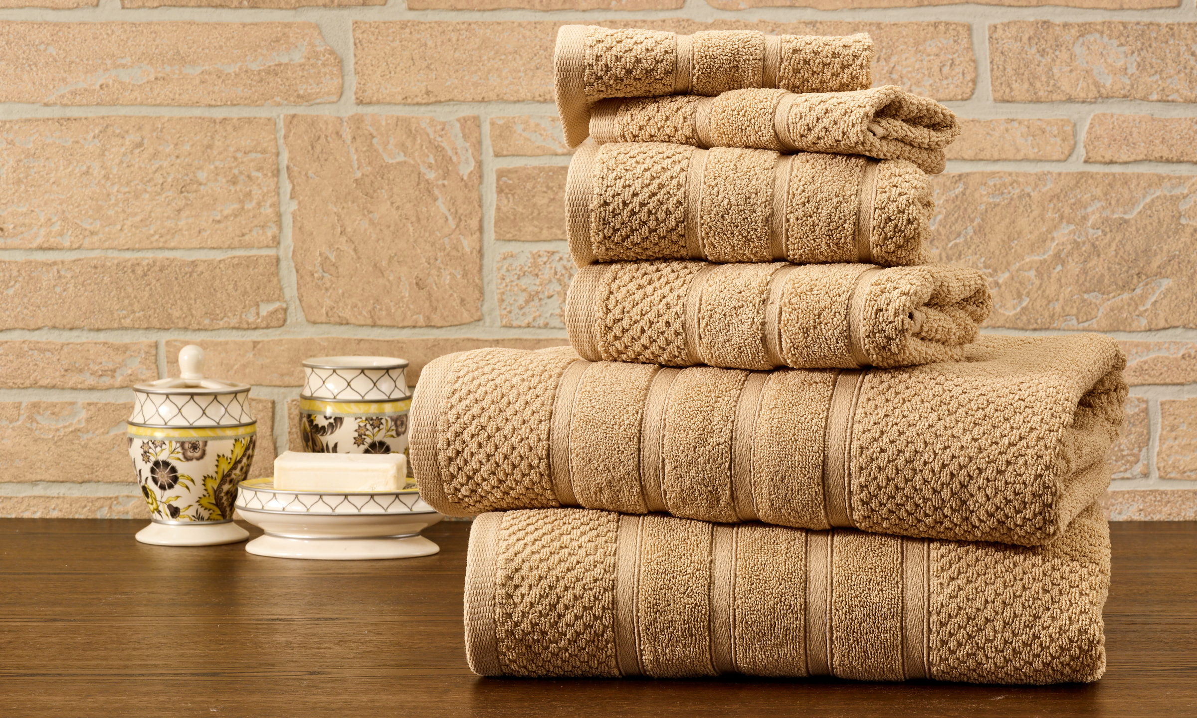 100% Egyptian Cotton 6-Piece Towel Set - Gallery 44