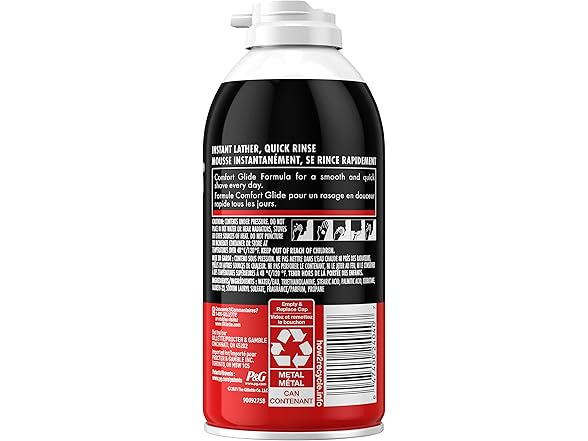 Gillette Comfort Glide Shave Foam 11oz