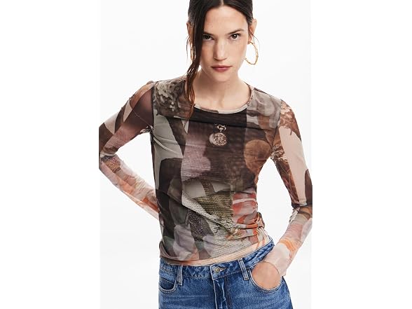 Desigual Women's Floral Print T-Shirt