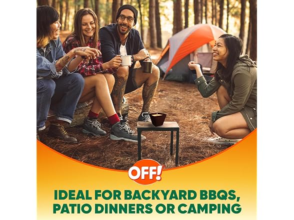 OFF! Backyard Citronella Scented Candle