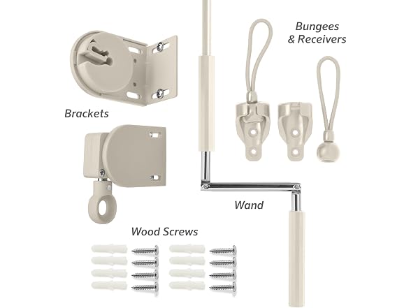 Coolaroo Outdoor Roller Shade with Wand