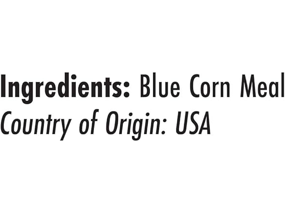 Los Chileros Blue Corn Meal 12oz