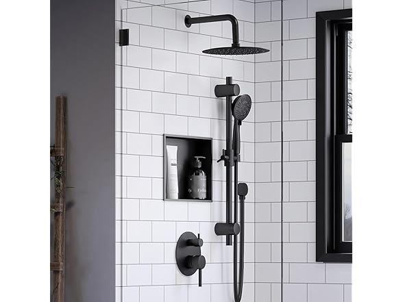 PULSE ShowerSpas NI-1212-GMB Shower Shelf 12"x12"