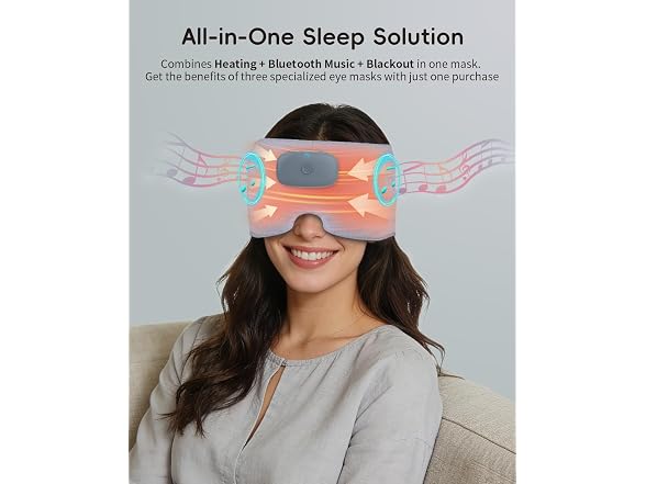 Heated Bluetooth Eye Mask