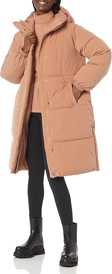 Amazon Essentials Womens Oversized Hooded Puffer Jacket - Gallery 13