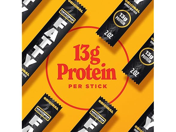 20PK FATTY Meat Sticks, Made with Grass Fed Beef