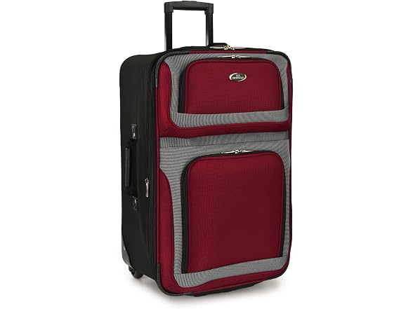 U.S. Traveler New Yorker Lightweight Expandable Rolling Luggage, 4-Piece Set