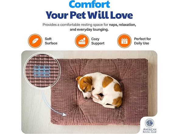AKC Premium Pet Mat, Pink