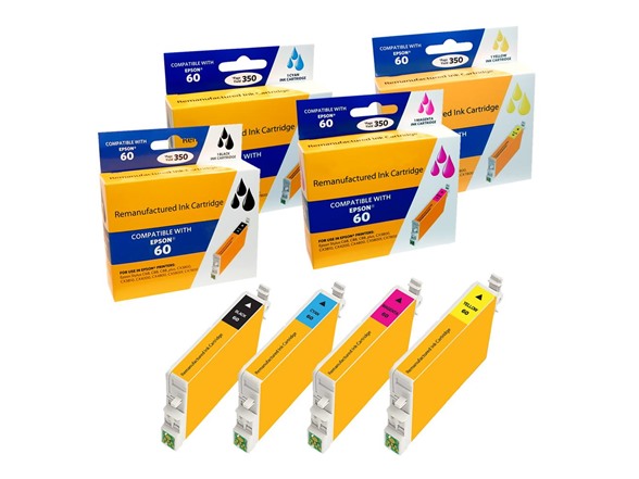 Compatible Epson 60 ink Cartridge Combo Pack