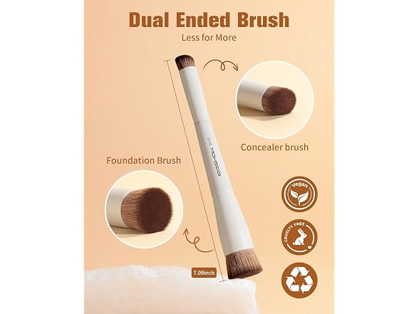 Dual-Ended makeup brush