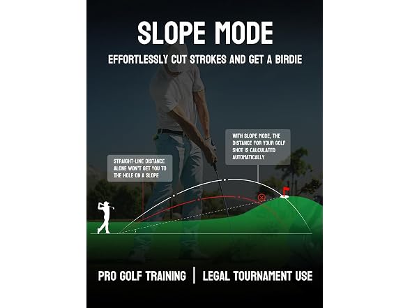 BIRDIEPULSE 1100Y Golf Rangefinder