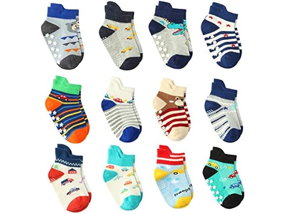 Wobon Cottock Toddler Boy Ankle Socks