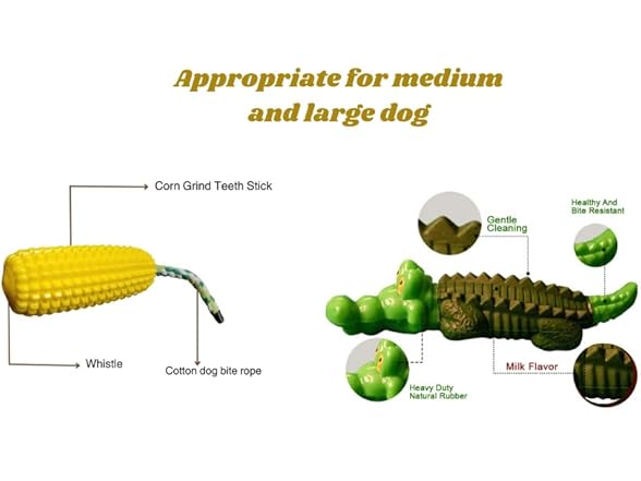 Superdogtoys Dog Chew Toys for Aggressive Chewers