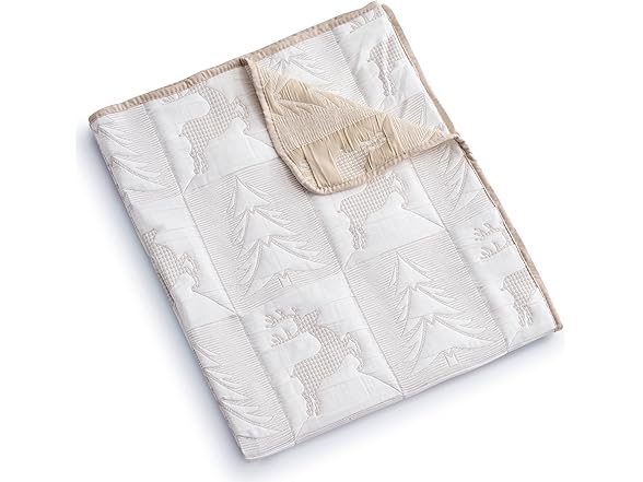 Greenland Home Holiday Matelassé Throw