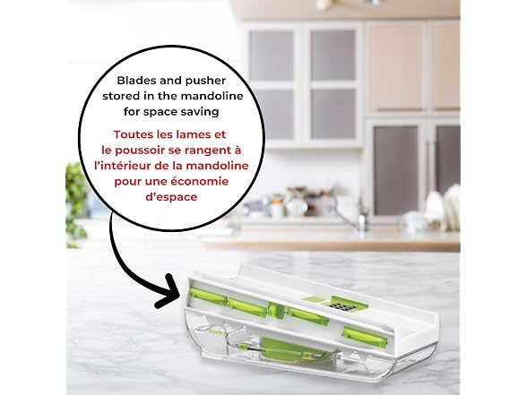 Starfrit Easy Mandoline Slicer, Dicer 