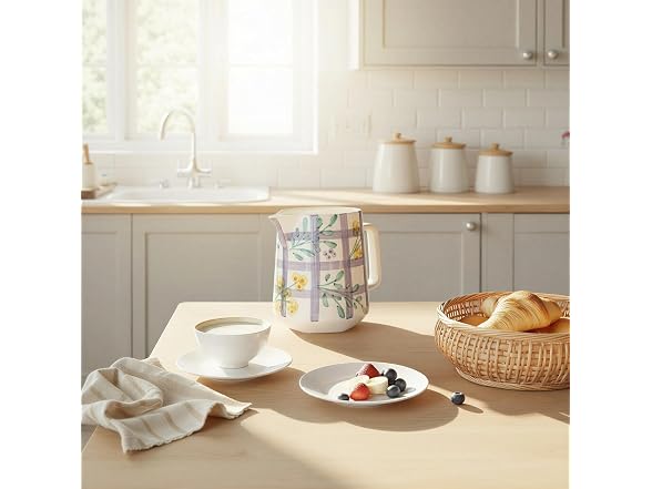 Creative Co-Op 32 oz Stoneware Pitcher 