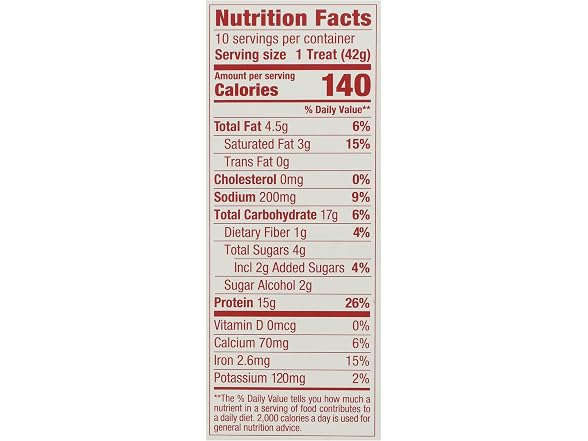 Think! Chocolate Crunch Crispy Square 10ct, 1.48 OZ