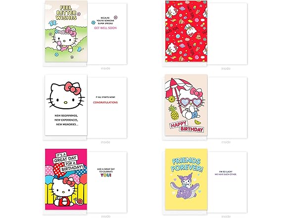 American Greetings Hello Kitty Card Bundle