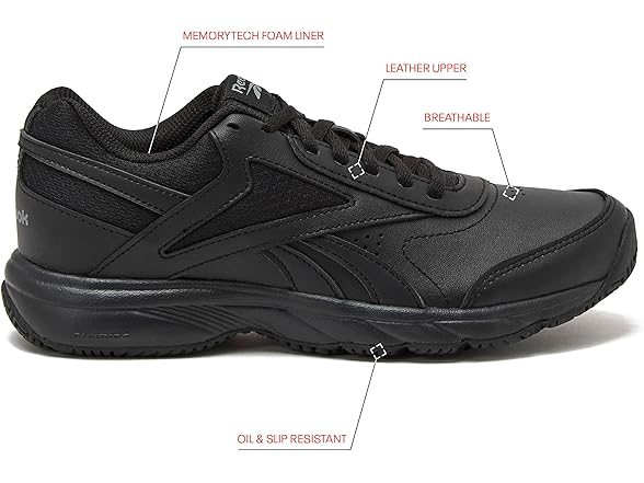Reebok Women's Work N Cushion 4.0 Shoe, 7.5 (Open Box)