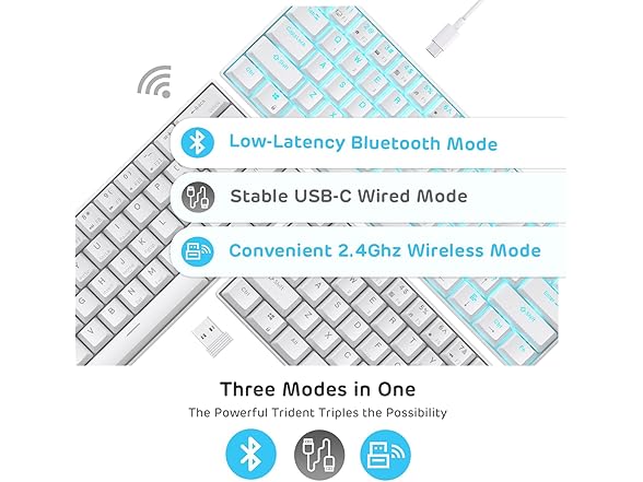 RK RK61 Wireless 60% Mechanical Keyboard