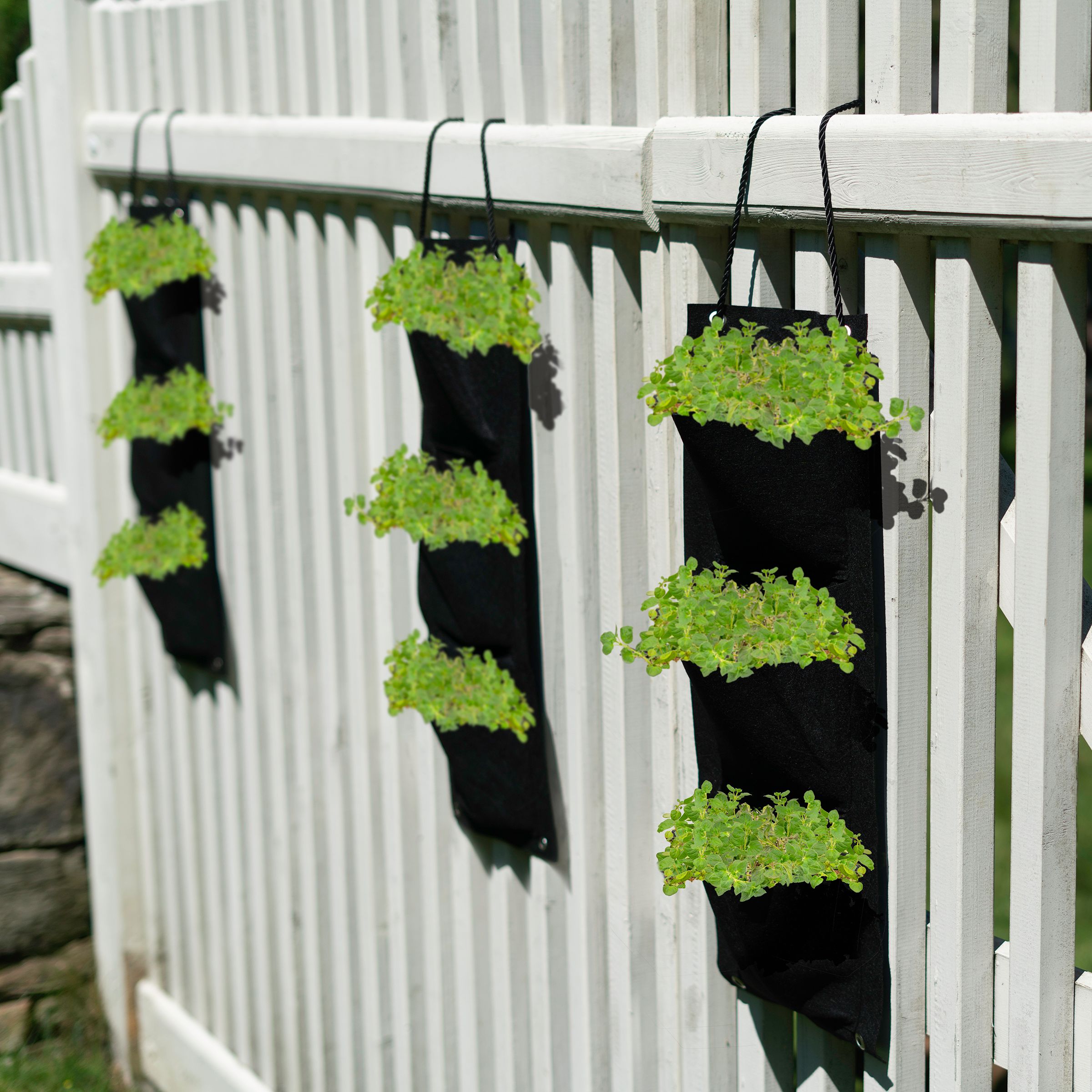 Hanging Herb Planter Bag-Trio Kit - Gallery 8