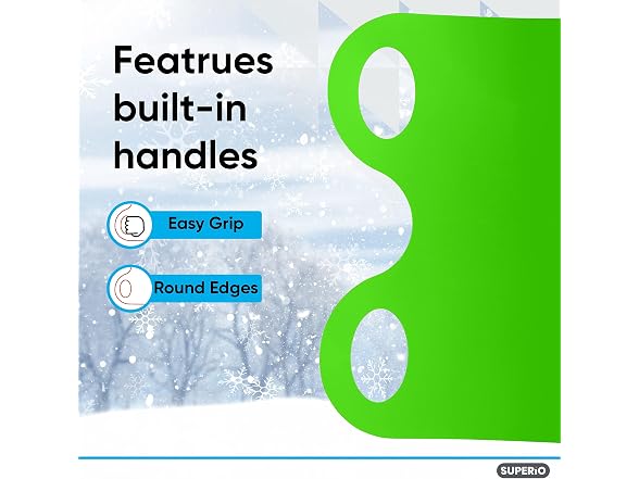 Superio Snow Slider Mat 36" (Green), 12 Pack