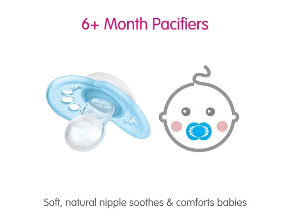 MAM Variety Pack Baby Pacifier, 3Pack