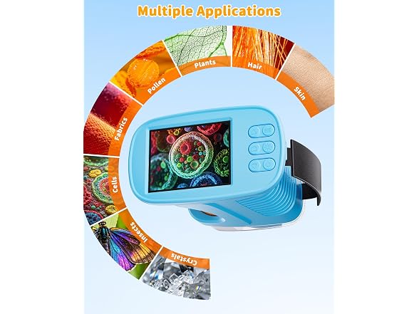 Kids Borescope 1000X 4K Mini Microscope