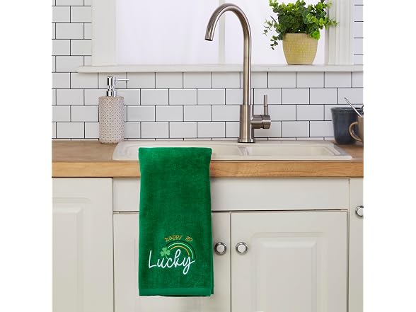 SKL Home St. Patrick's Day Happy Go Lucky 100% Cotton