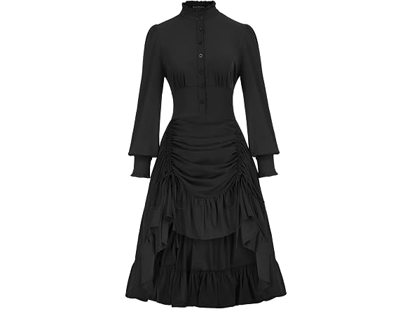 Scarlet Darkness Women (XL) Victorian Dress Dress