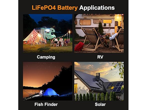 12V Lithium 20AH Rechargeable LiFePO4 Battery