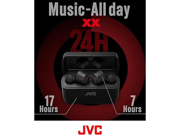 JVC XX True Wireless IPX55 Earbuds