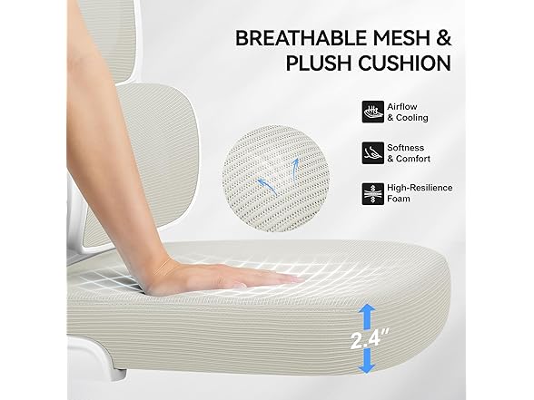 ALLGOD W0893 AG2504H Ergonomic Office Chair2