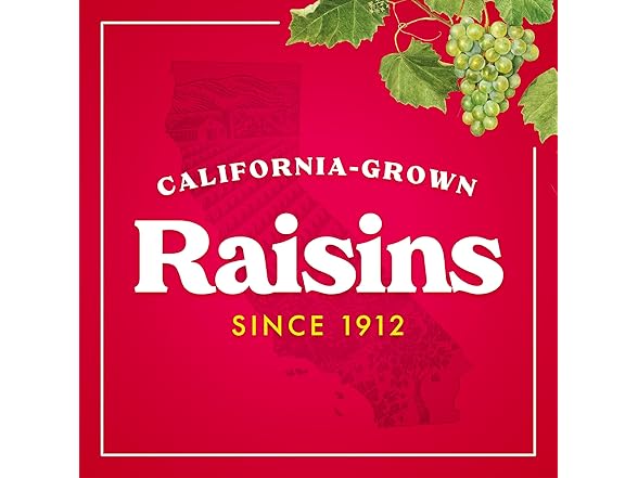 2PK Sun-Maid Organic California Sun-Dried Raisins