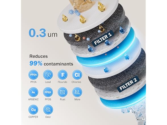 Frizzlife Electric Water Filter Dispenser