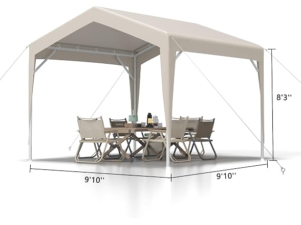GarveeLife 10 x 10 ft Canopy Tent Commercial