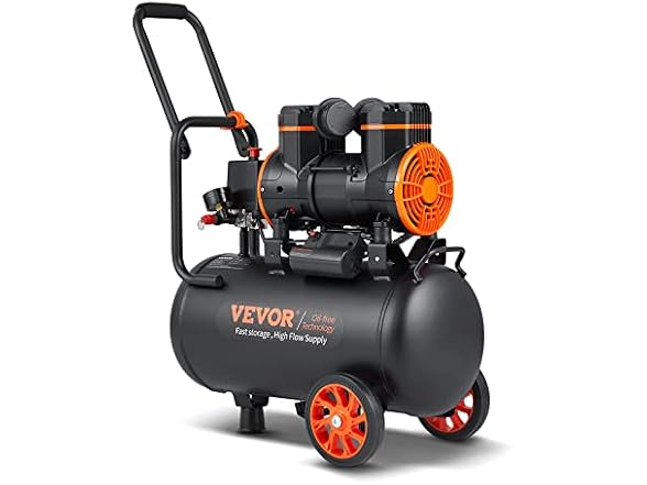 6.3 Gallon Air Compressor, 2 HP 3.35 CFM@90PSI